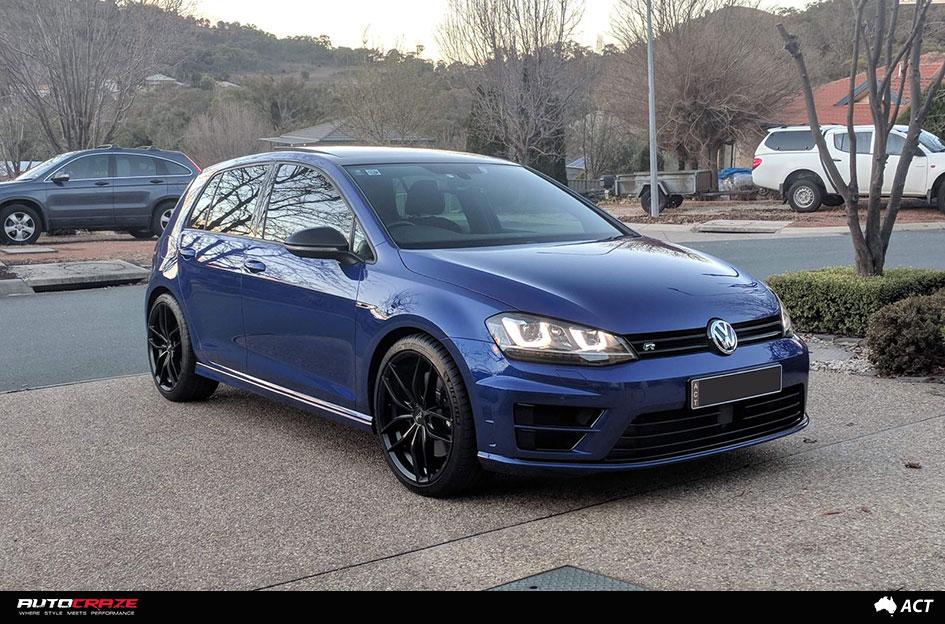 VOLKSWAGEN GOLF EFS3 MATTE BLACK